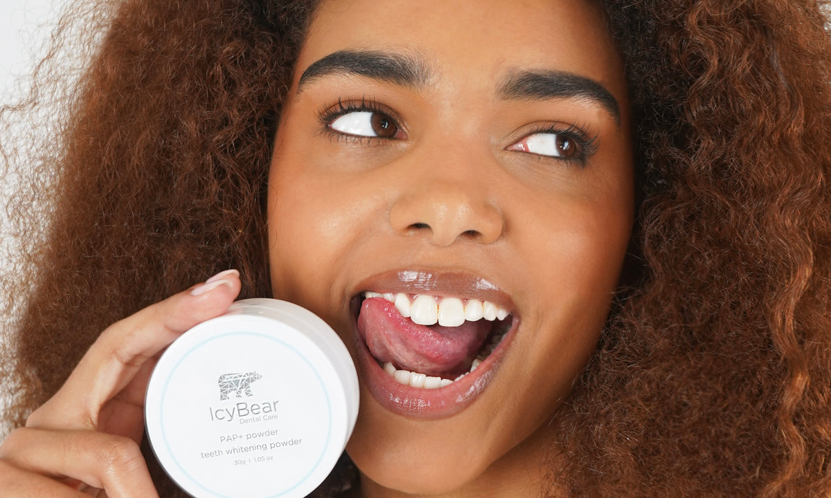 Best Teeth Whitening Powder Available on the Market!! Icy Bear Dental