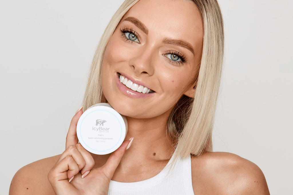 How to use Teeth whitening powder - Icy Bear Dental
