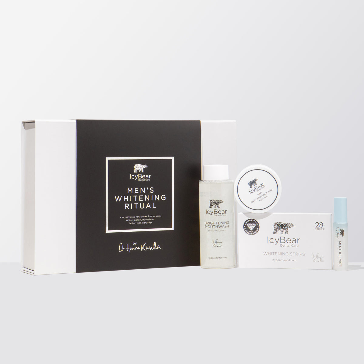 Men's Whitening Ritual Kit | Dentist-Formulated | Icy Bear Dental