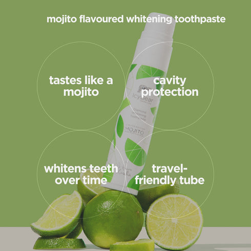 Limited Edition Mojito Teeth Whitening Toothpaste - Icy Bear Dental