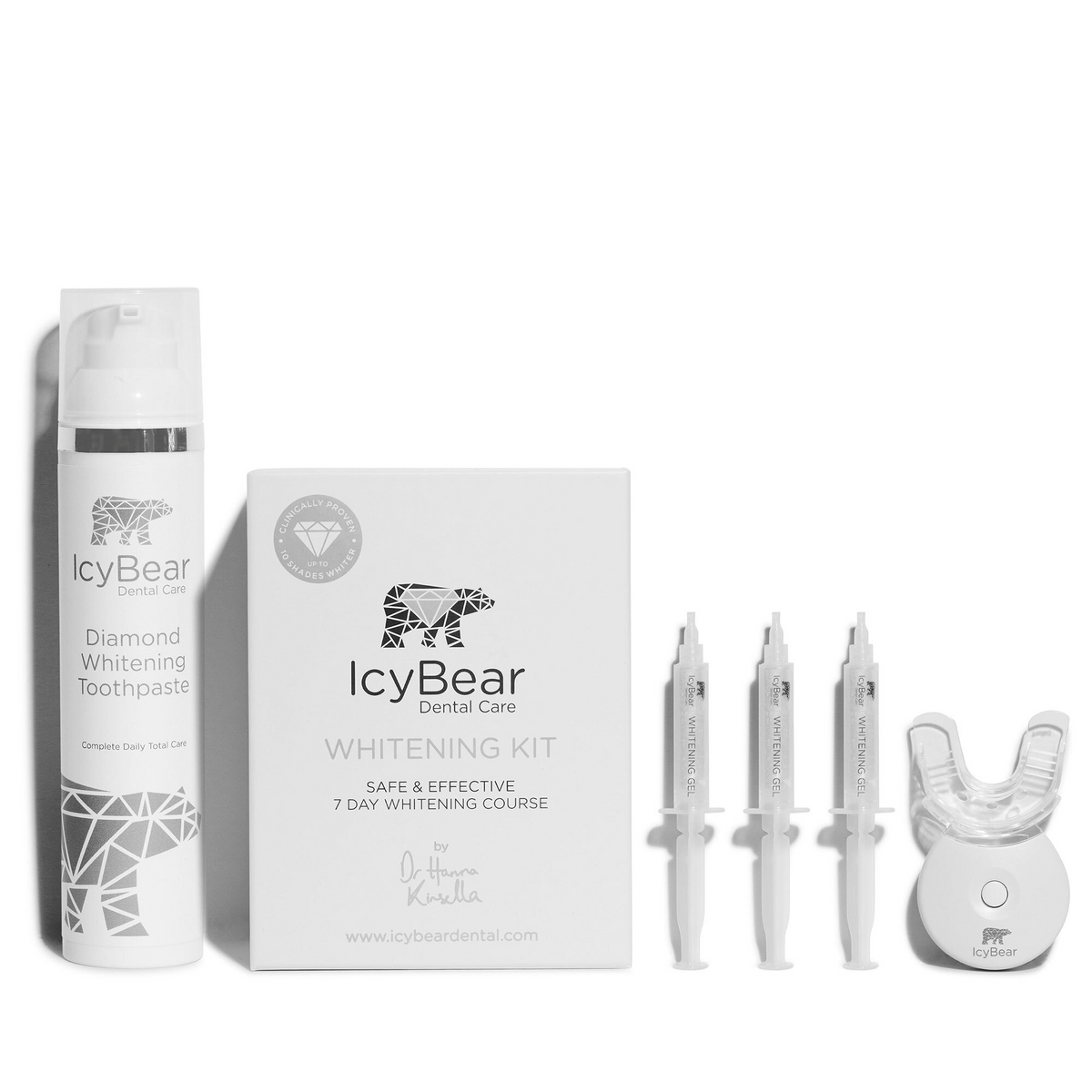 Teeth Whitening Kit Duo Brighten Your Smile Icy Bear Dental