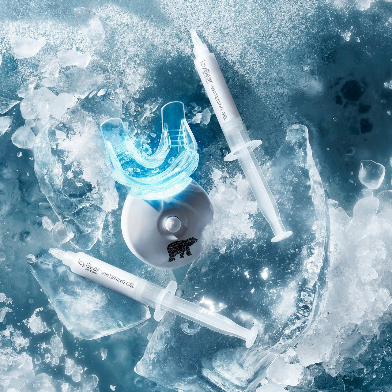 Teeth Whitening Kit  in Ice with gels