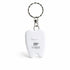 Icy Bear Satin Keyring Floss, tooth shaped case on a keyring