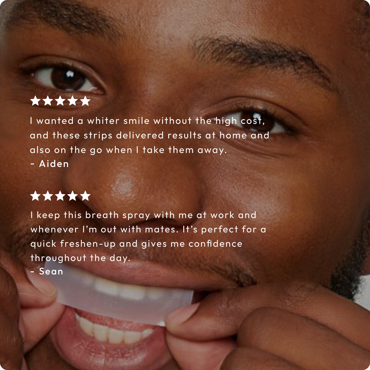 Men's Whitening Ritual Kit — formulated by UK cosmetic dentist Dr Hanna Kinsella