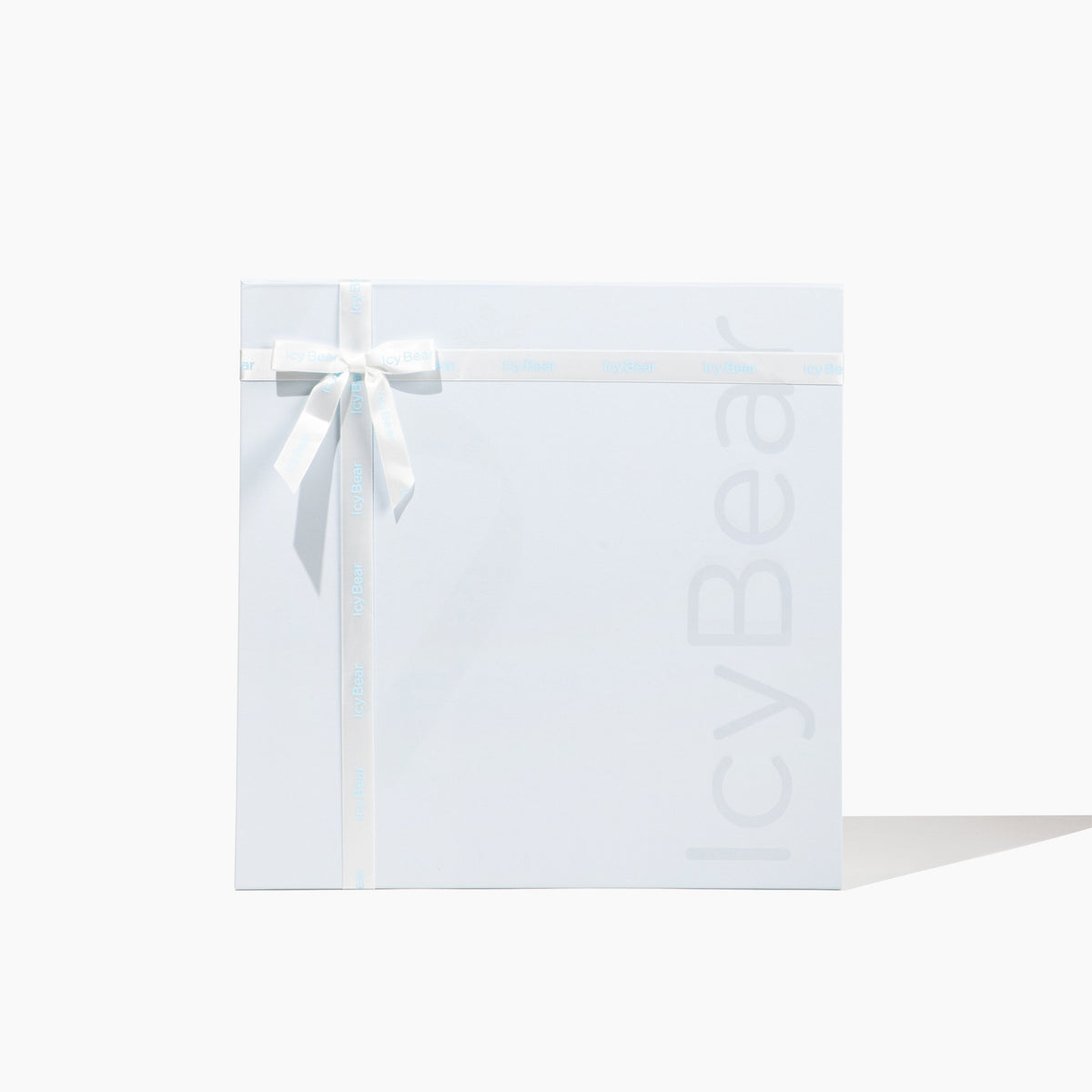 Icy Bear Christmas Bundle premium gift box with decorative ribbon