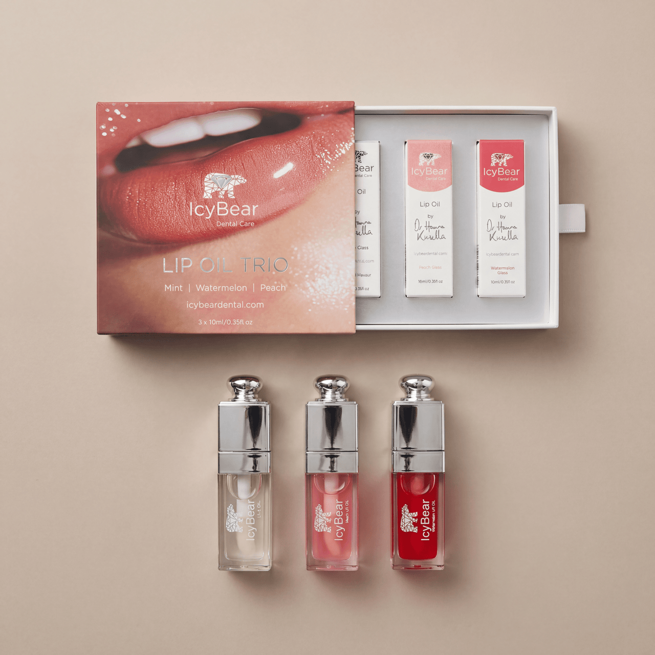Lip Oil Trio Set - Icy Bear Dental