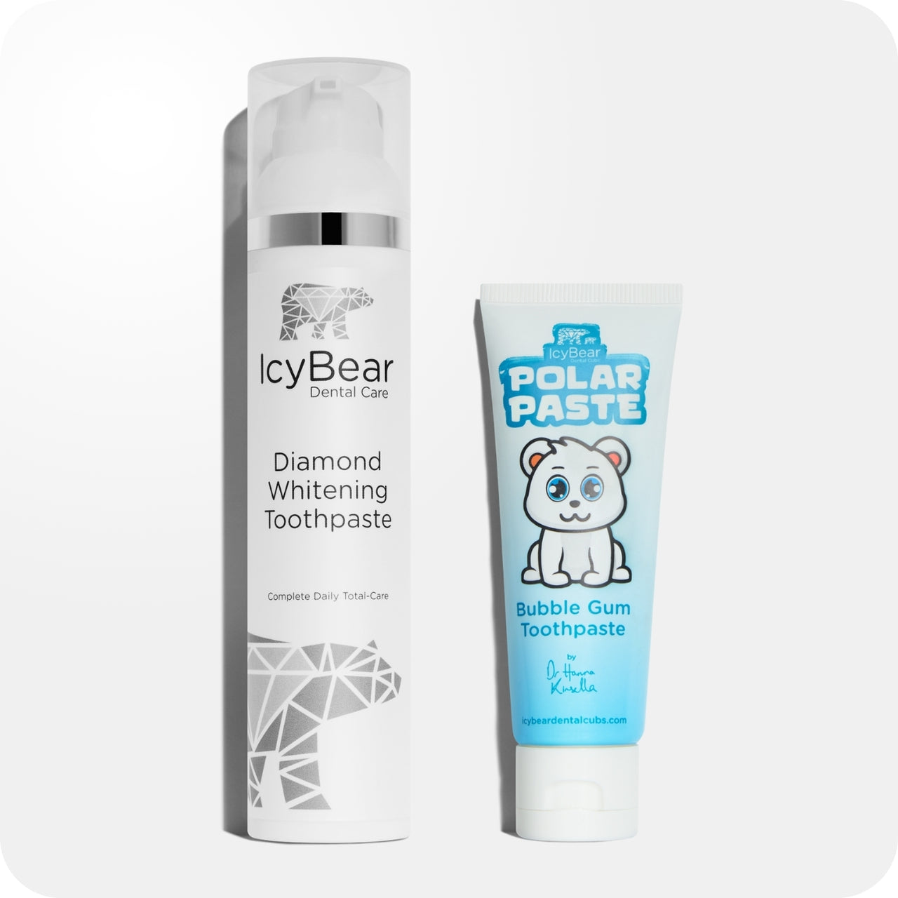 Adults Whitening Toothpaste & kids toothpaste bundle