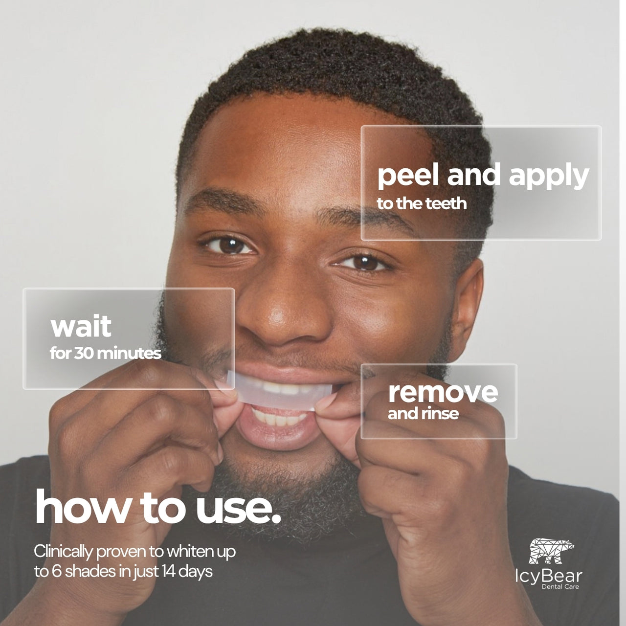 Teeth Whitening Strips for Men