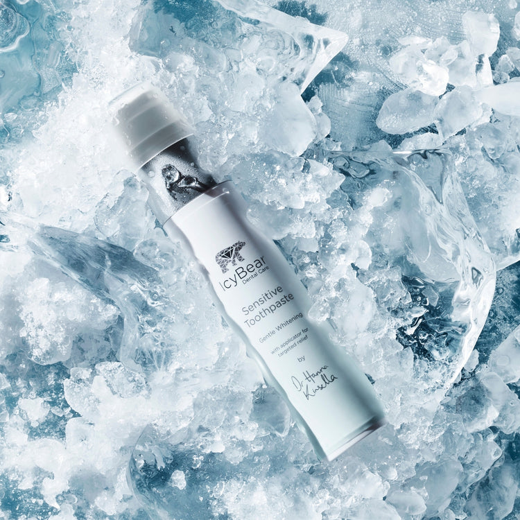 Sensitive Teeth Whitening Toothpaste – Icy Bear Dental