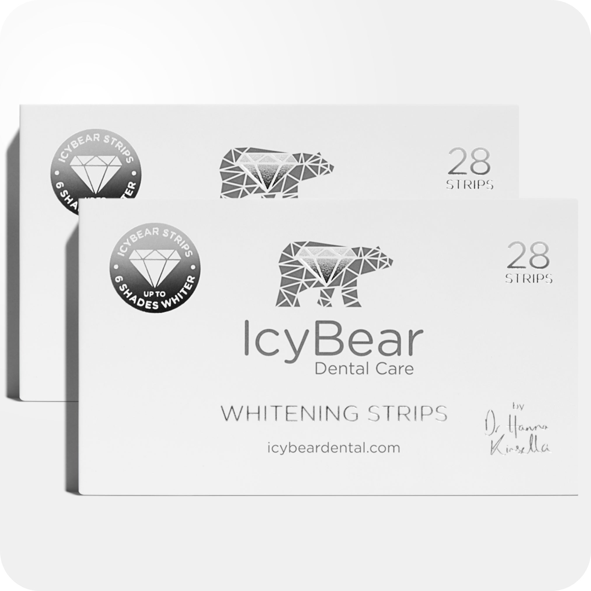 Brighten Smiles: 2 Boxes Teeth Whitening Strips – Icy Bear