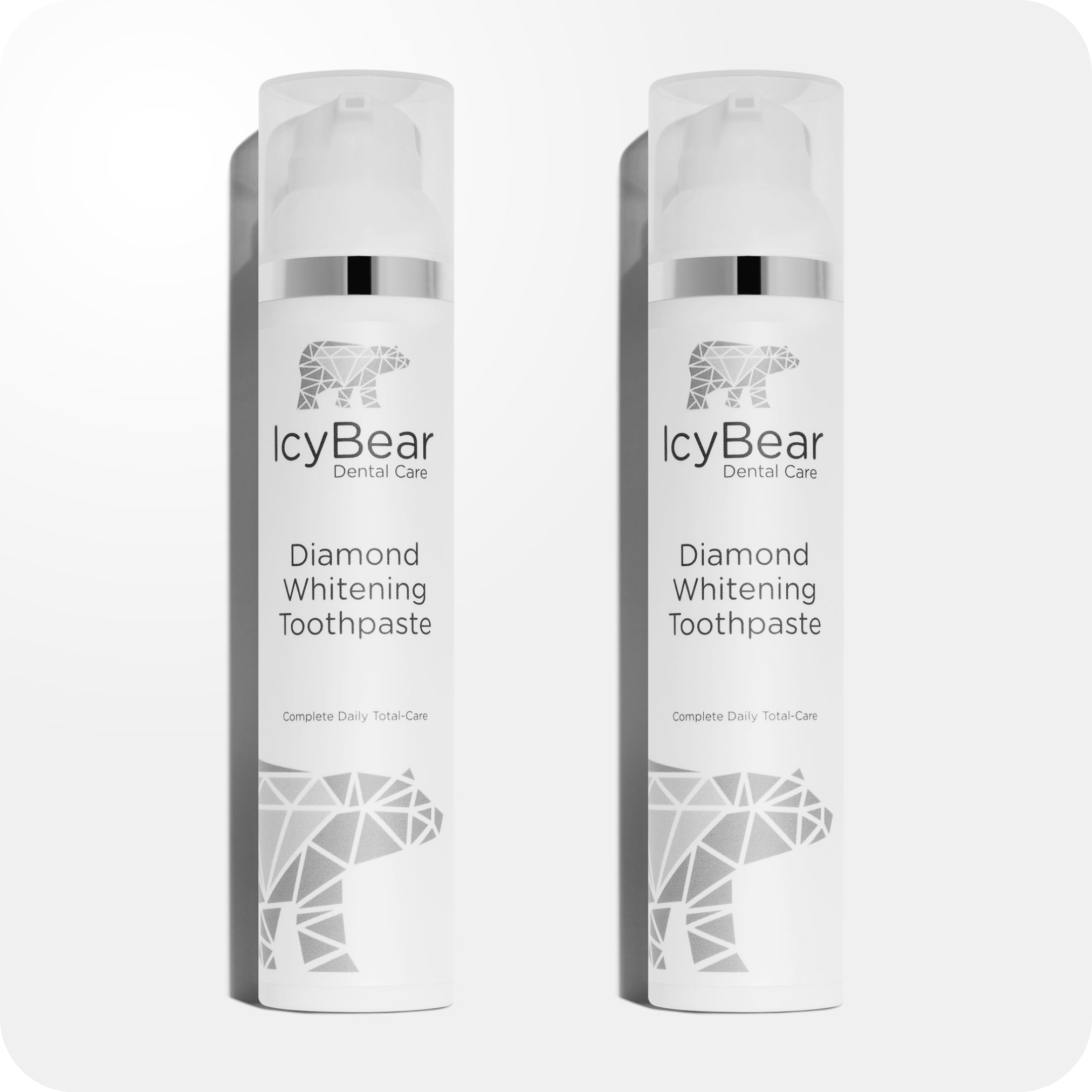 Double the Brightness with 2x Teeth Whitening Toothpaste – Icy