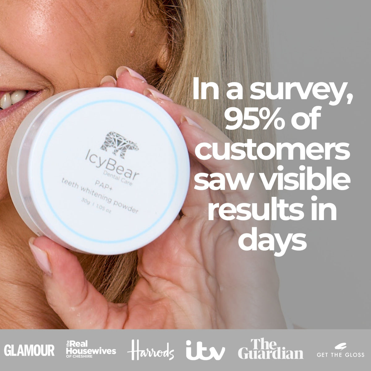 Shop Teeth Whitening Powder - Best Tooth Stain Removal – Icy Bear Dental