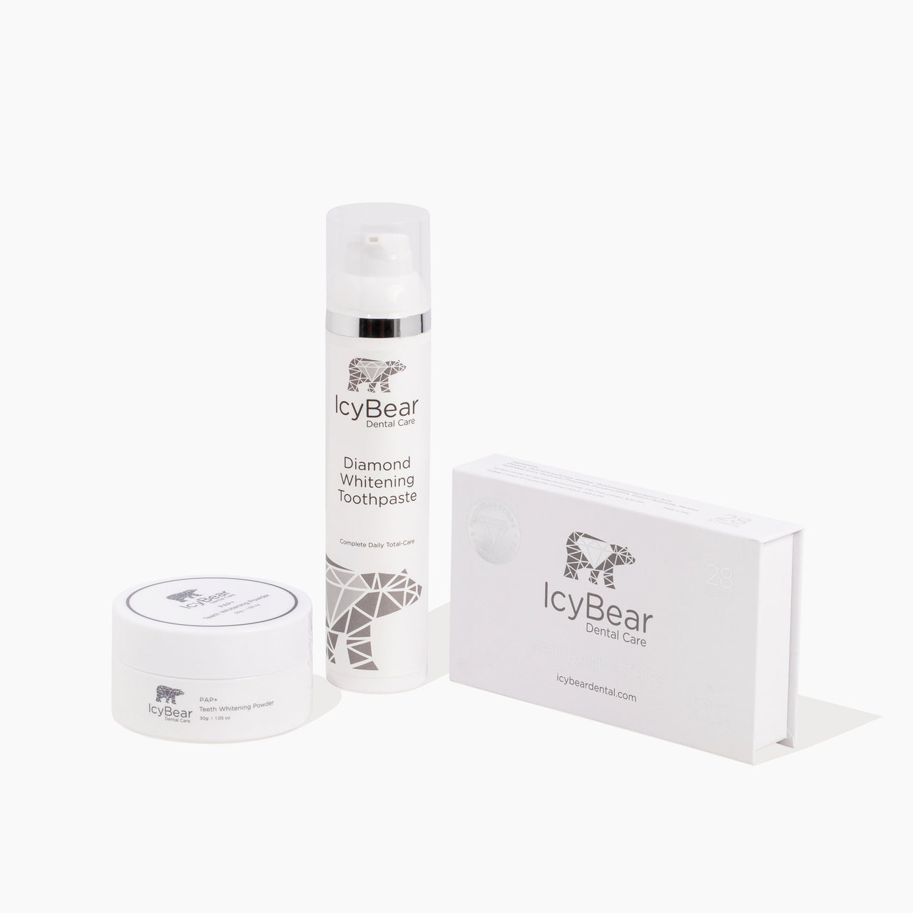 Icy Bear Dental Care Composite Care Bundle on a white background.