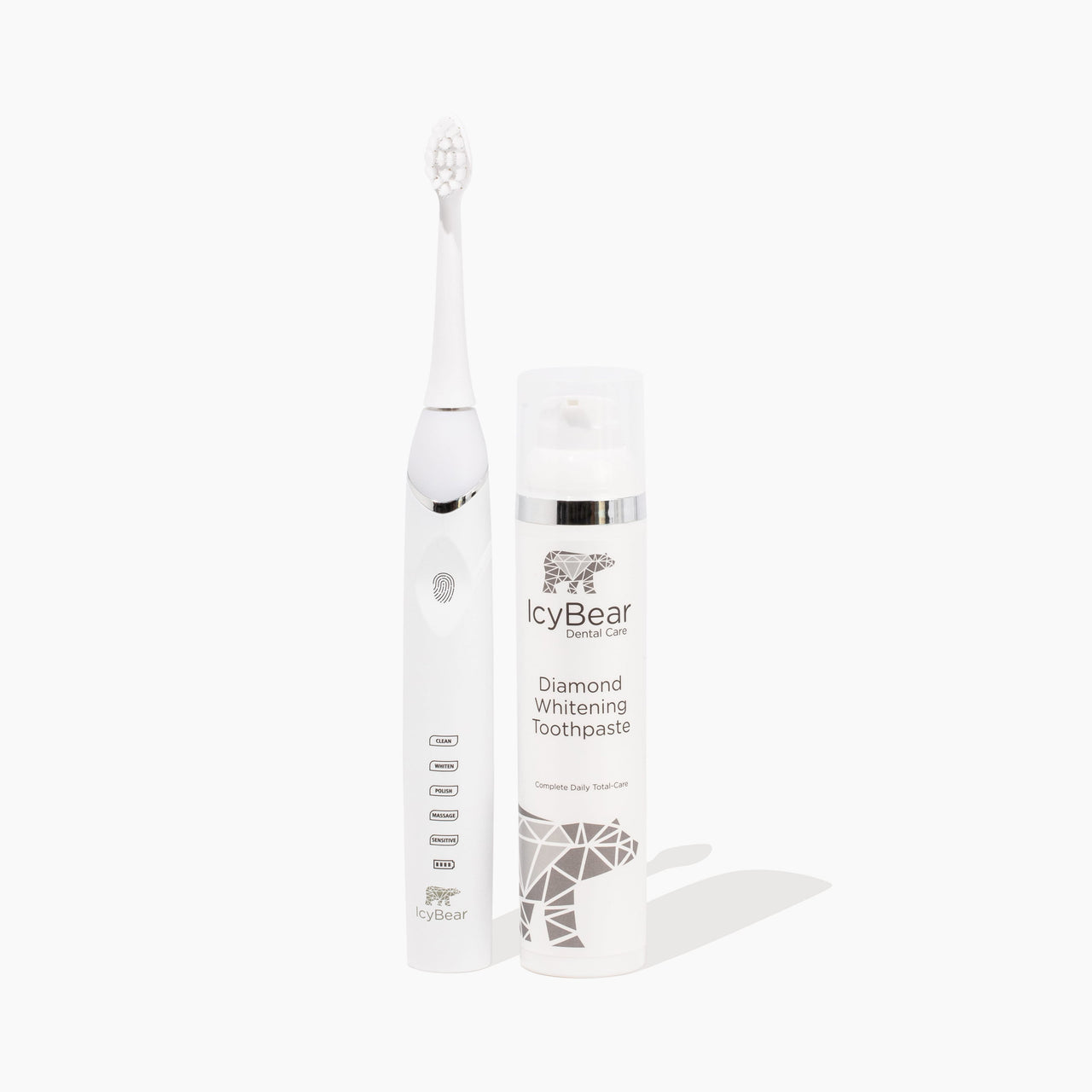 Icy Bear Dental Care Daily Oral Care Bundle on a white background.