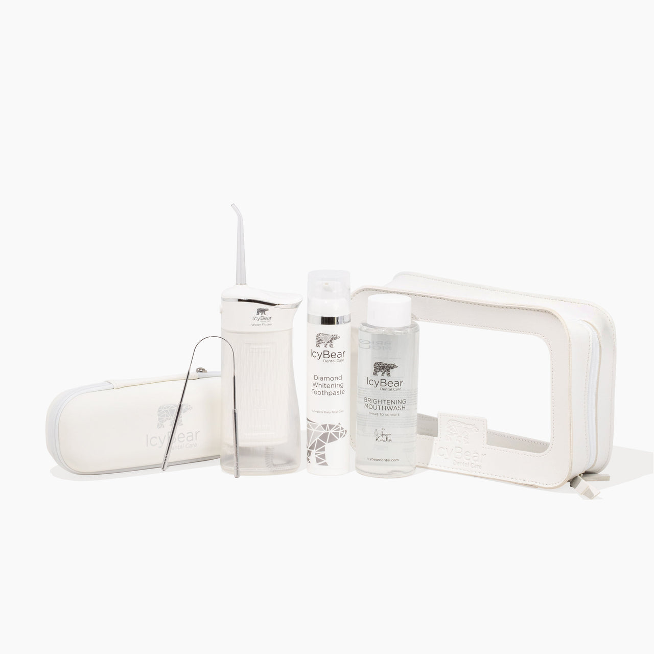 Icy Bear Dental Care Icy Clean Routine bundle on a white background.