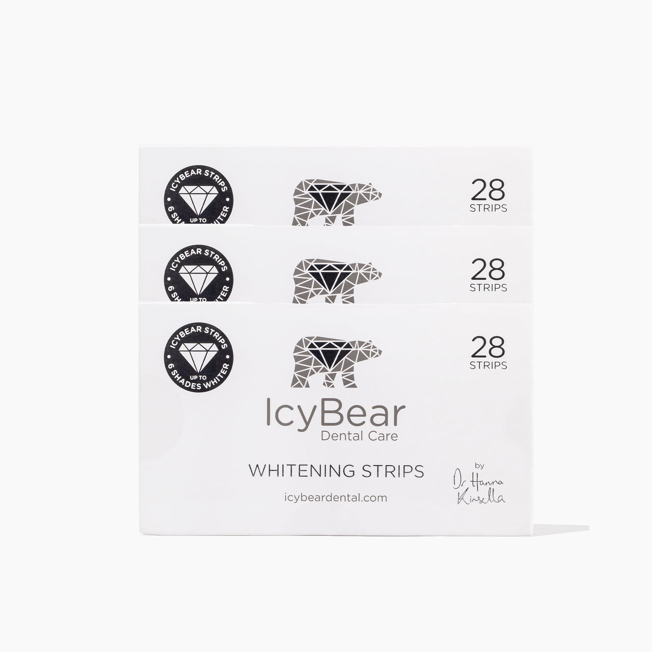 Teeth Whitening Strips - 3X 28 Pack